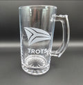 Personalized Glass Beer Mug