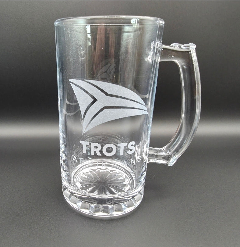 Personalized Glass Beer Mug