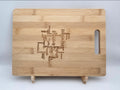 Personalized Bamboo Barbeque / Cheese Board - 30cm X 20cm