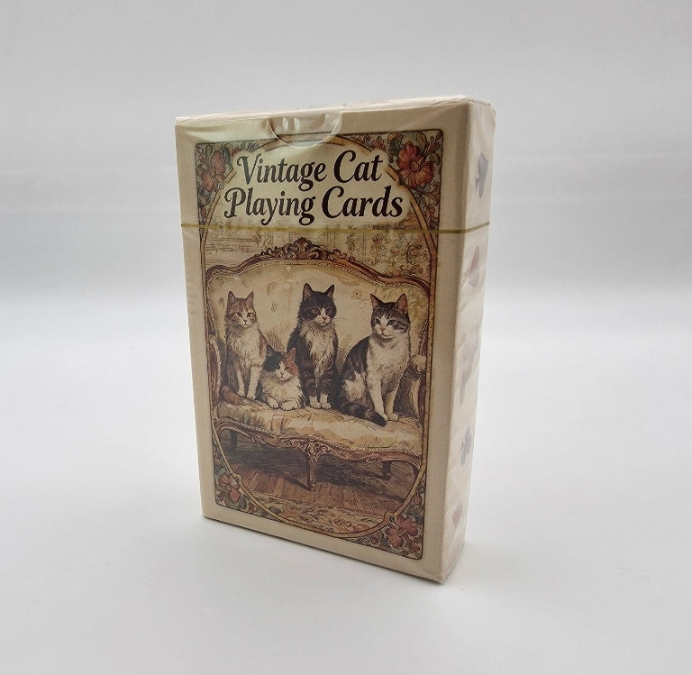 Vintage Cat Playing Cards