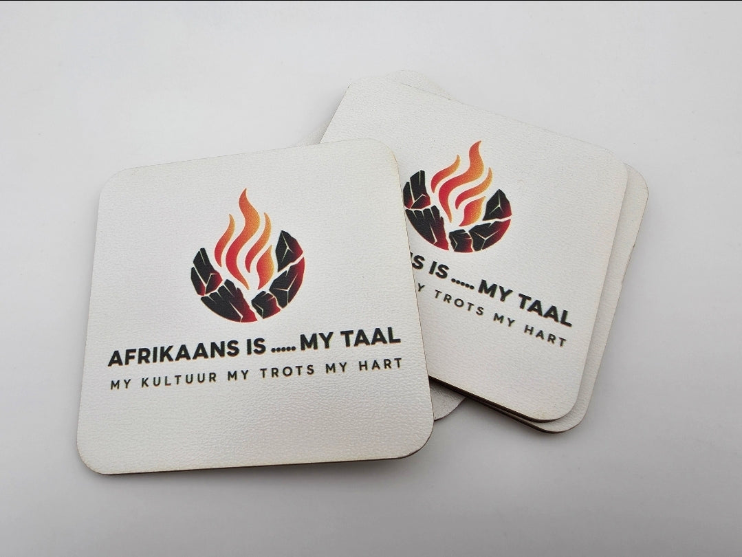 Personalized Wood Coaster (Set of 4) - 9cm x 9cm