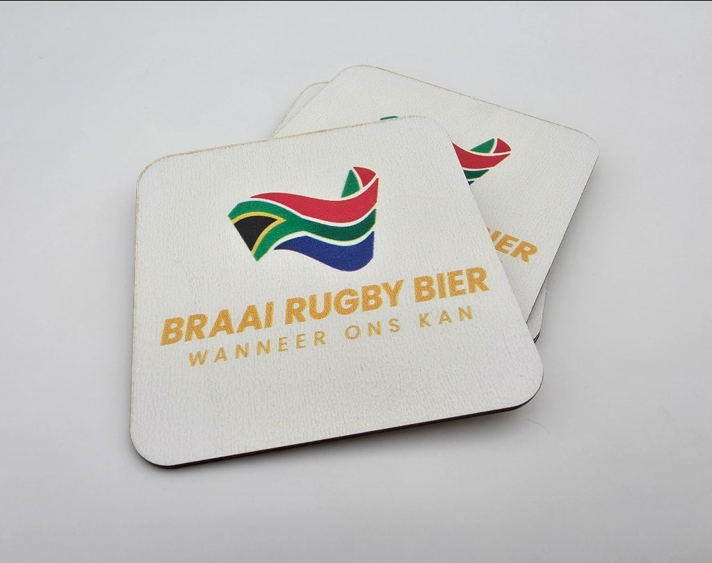 Personalized Wood Coaster (Set of 4) - 9cm x 9cm