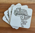 Personalized Wood Coaster (Set of 4) - 9cm x 9cm