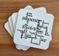 Personalized Wood Coaster (Set of 4) - 9cm x 9cm