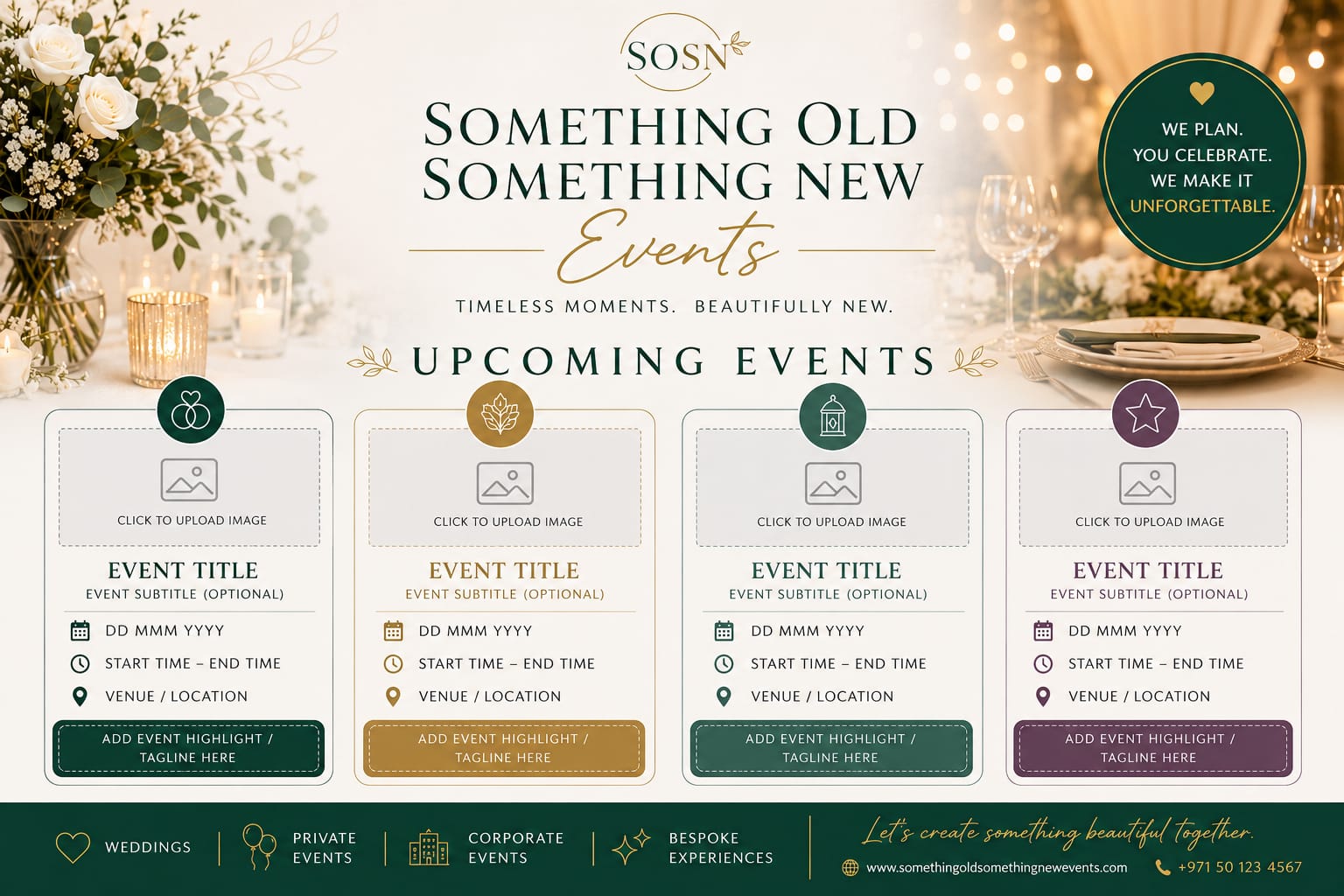 Upcoming Events