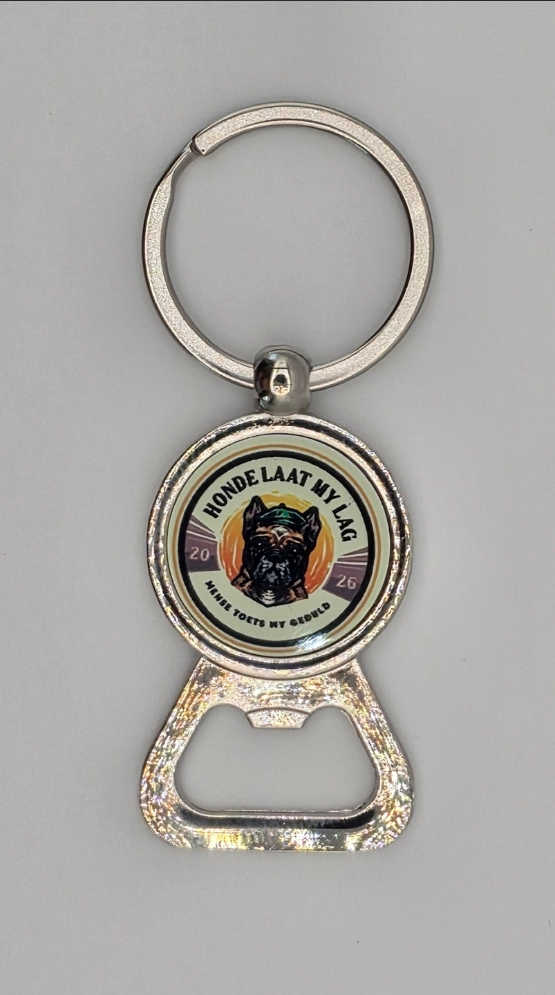 Personalized Keychain with Bottle Opener
