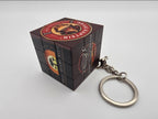 Personalized Cube Keychain - 3cm x 3cm x 3cm