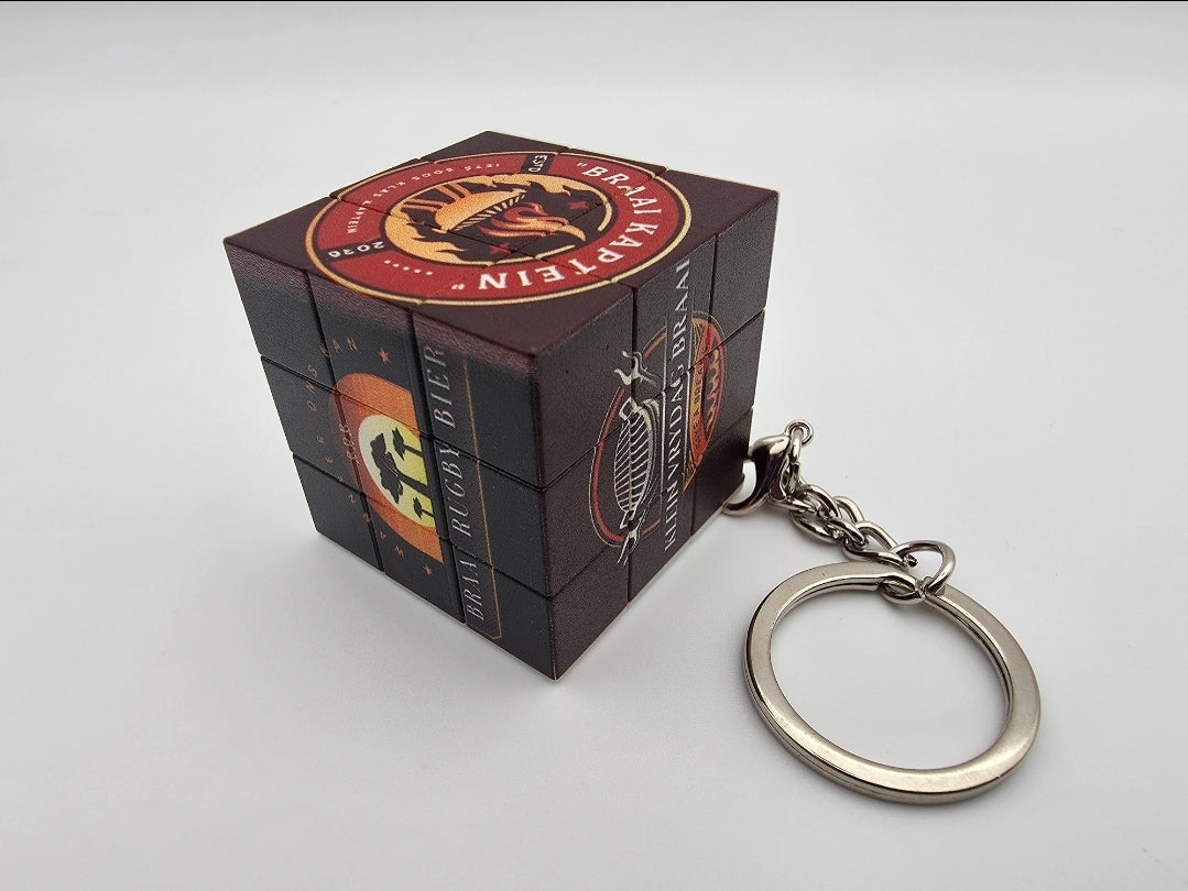 Personalized Cube Keychain - 3cm x 3cm x 3cm