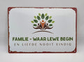 Personalized Vintage Metal Tin Sign - 30cm X 20cm