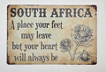 Personalized Vintage Metal Tin Sign - 30cm X 20cm