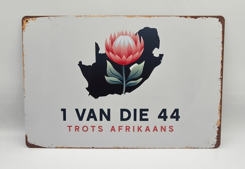 Personalized Vintage Metal Tin Sign - 30cm X 20cm