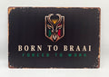 Personalized Vintage Metal Tin Sign - 30cm X 20cm