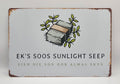 Personalized Vintage Metal Tin Sign - 30cm X 20cm