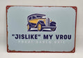 Personalized Vintage Metal Tin Sign - 30cm X 20cm