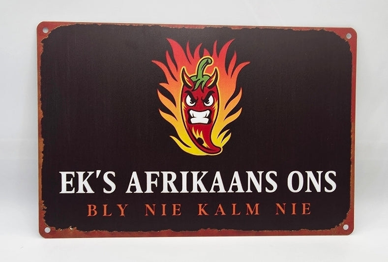 Personalized Vintage Metal Tin Sign - 30cm X 20cm