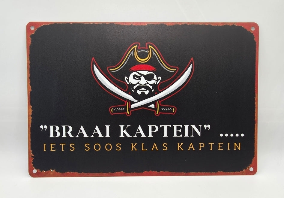 Personalized Vintage Metal Tin Sign - 30cm X 20cm