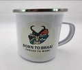 Personalized Enamel Coated Metal Mug