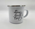 Personalized Enamel Coated Metal Mug