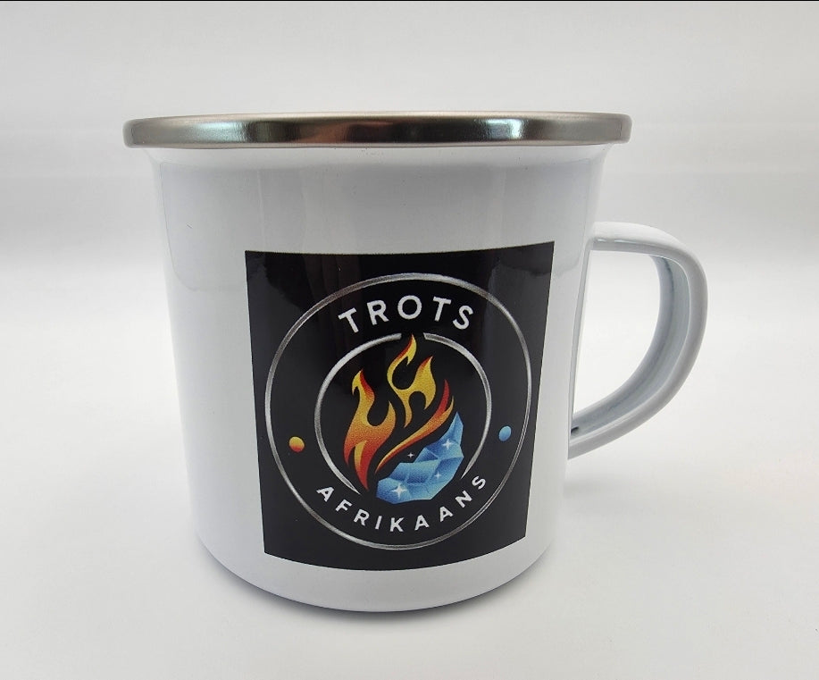 Personalized Enamel Coated Metal Mug