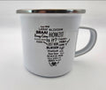 Personalized Enamel Coated Metal Mug