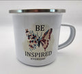Personalized Enamel Coated Metal Mug