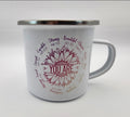 Personalized Enamel Coated Metal Mug