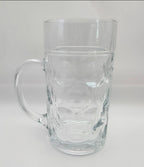 Personalized Glass Beer Mug - 1l