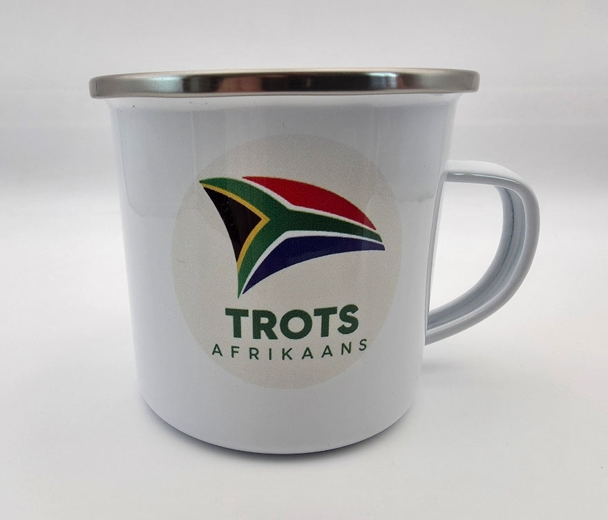 Personalized Enamel Coated Metal Mug