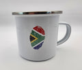 Personalized Enamel Coated Metal Mug
