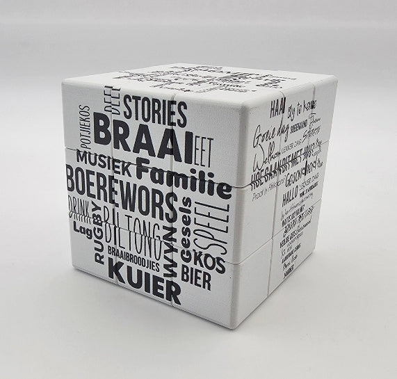 Customized Rubic Cube - 6cm X 6cm X 6cm
