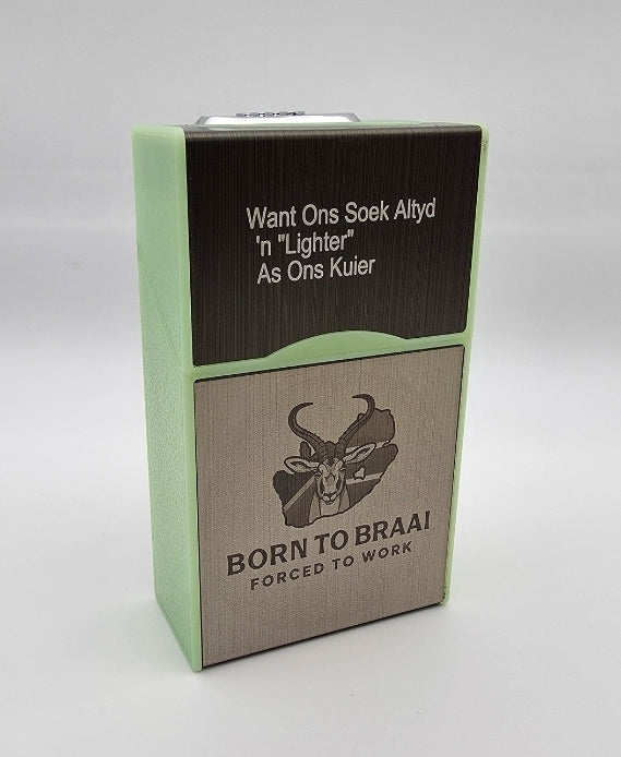 Customized Cigarette Holder & Lighter