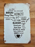 Personalized Vintage Metal Tin Sign - 30cm X 20cm