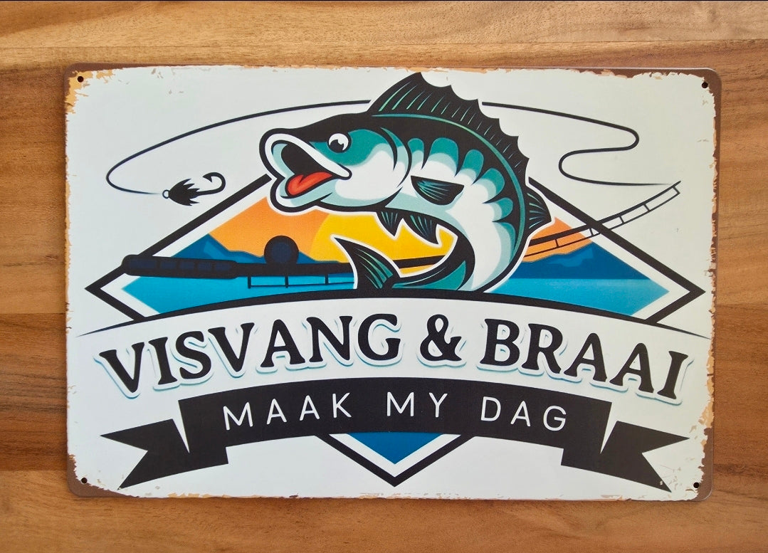 Personalized Vintage Metal Tin Sign - 30cm X 20cm