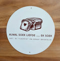 Personalized Vintage Metal Tin Sign - 20cm