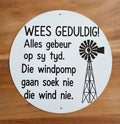Personalized Vintage Metal Tin Sign - 20cm