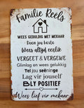 Personalized Vintage Metal Tin Sign - 30cm X 20cm